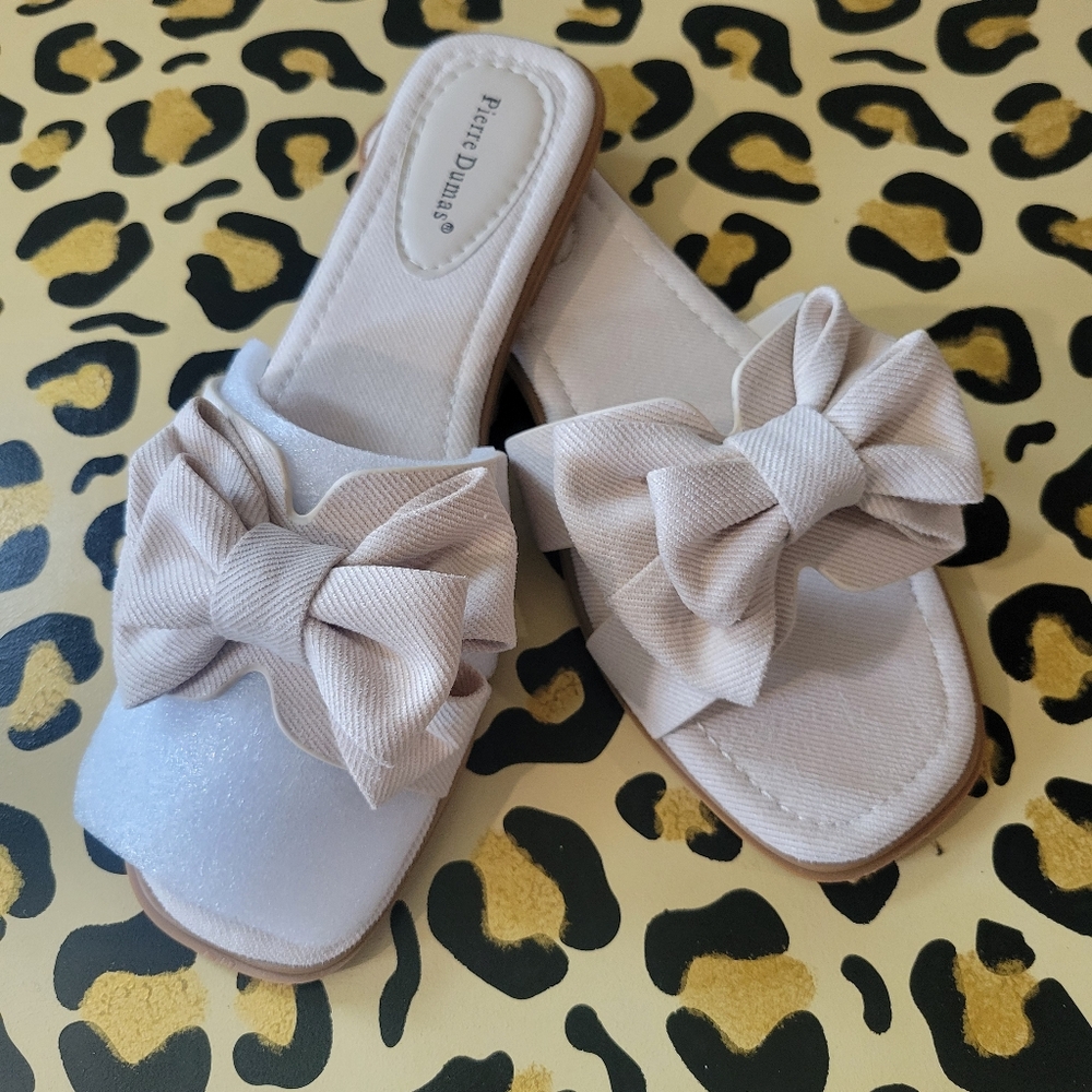 Pierre Dumas Bow Sandals